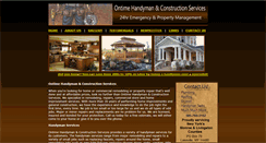 Desktop Screenshot of ontimehandyman.net